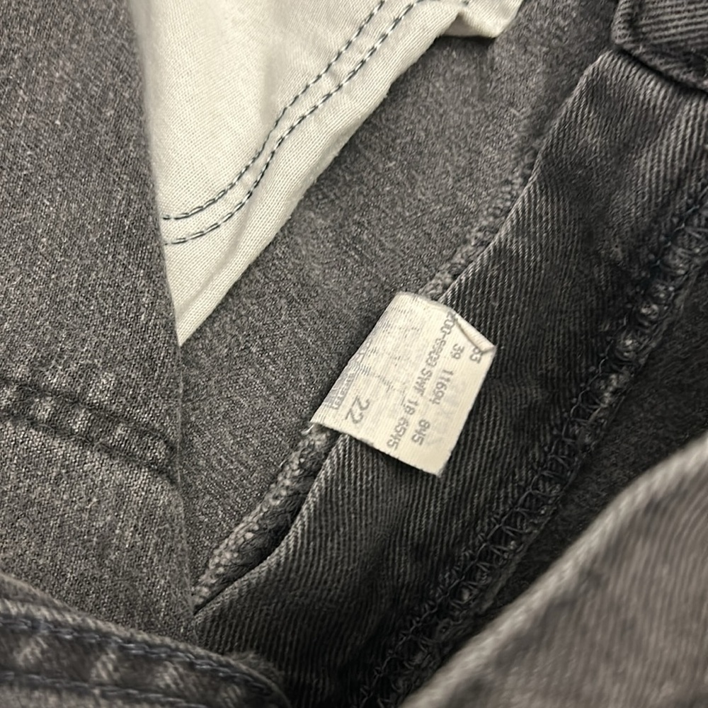 Lee 34x32 black thick denim jeans - Picture 13 of 14